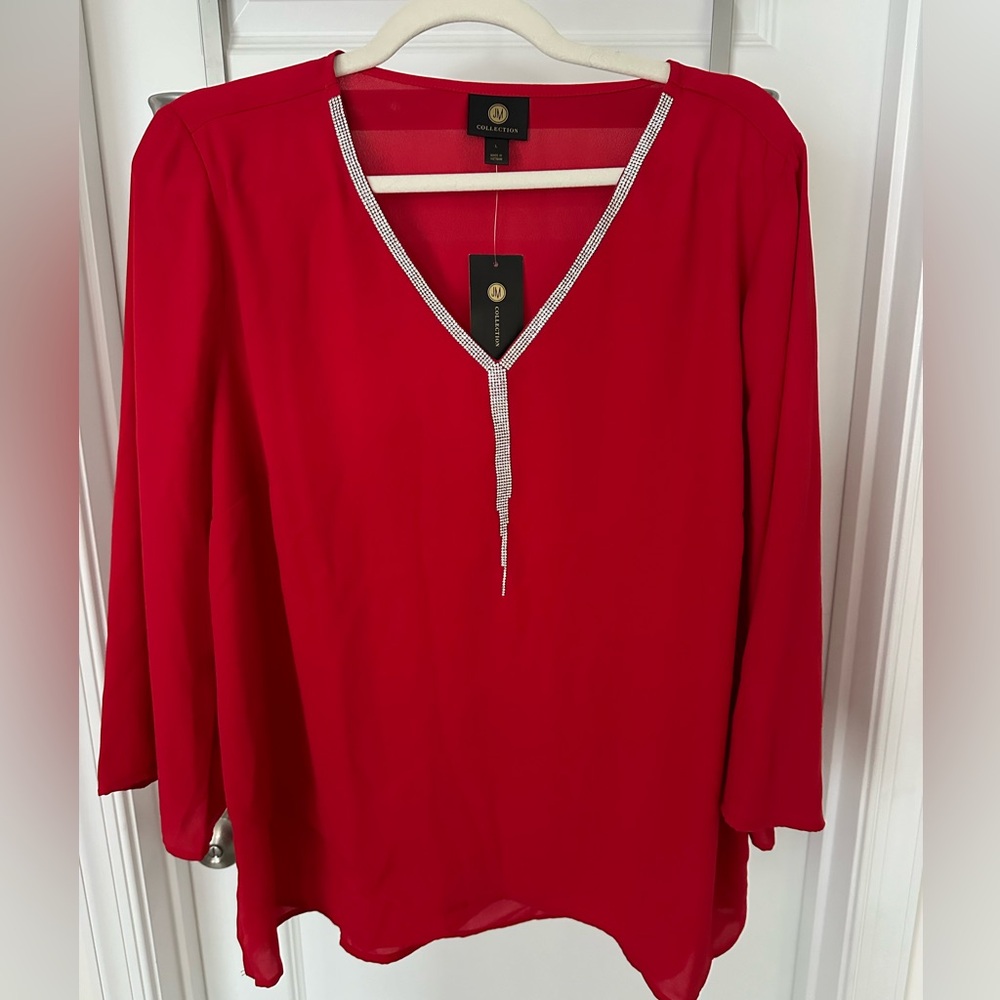 JM Collection Women’s Blouse NWT